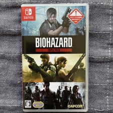 Resident Evil Biohazard Triple Pack Nintendo Switch Capcom Case Japan