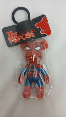 Popobe Bear Keychain ''Spiderman'' Figurine