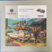 Wentworth wooden jigsaw puzzle, 1000 pieces, immaculate condition