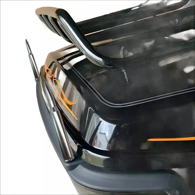 2PCS FOR 1994-2016 HARLEY DAVIDSON ELECTRA GLIDE 50 CAL BULLET SHORT ANTENNA - Изображение 2 из 4