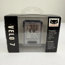 CatEye Velo 7 Cycling Computer - CC-VL520 Wired Vintage NEW IN BOX
