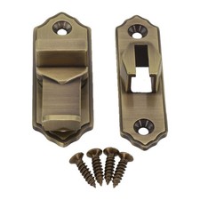 Verrou de porte coulissante de grange en alliage d'aluminium résistant aux choc