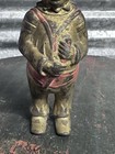 Antique C. 1908 A.C. Williams Cast Iron Clown Bank SIgn Circus Carnival Sideshow — photo 1