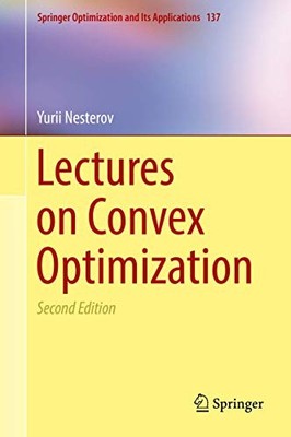 Lectures on Convex Optimizatio - GOOD
