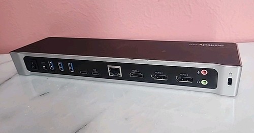 Estación de acoplamiento doble 4K StarTech DK30CH2DPPD USB-C con DisplayPort y entrega de energía - Imagen 2 de 3