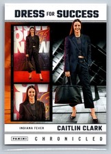 2025 Panini Caitlin Clark Chronicled WNBA Dress for Success Caitlin Clark #62