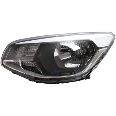 Halogen Scheinwerfer Hauptscheinwerfer links H4 schwarz für KIA Soul II