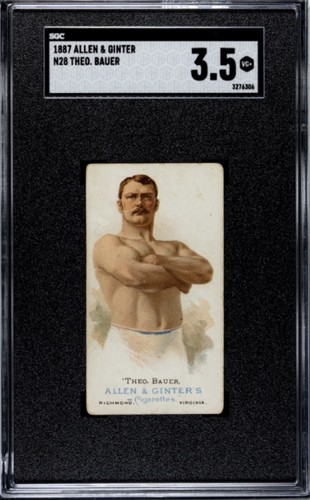 1887 N28 Allen & Ginter #4 Theo. Bauer — SGC 3.5