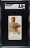1887 N28 Allen & Ginter Wrestler Theo Bauer SGC 3.5