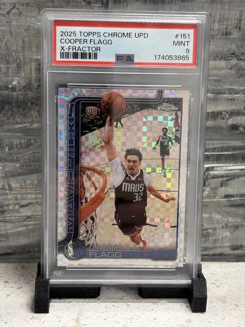 Cooper Flagg 2025 Topps Chrome X-Fractor