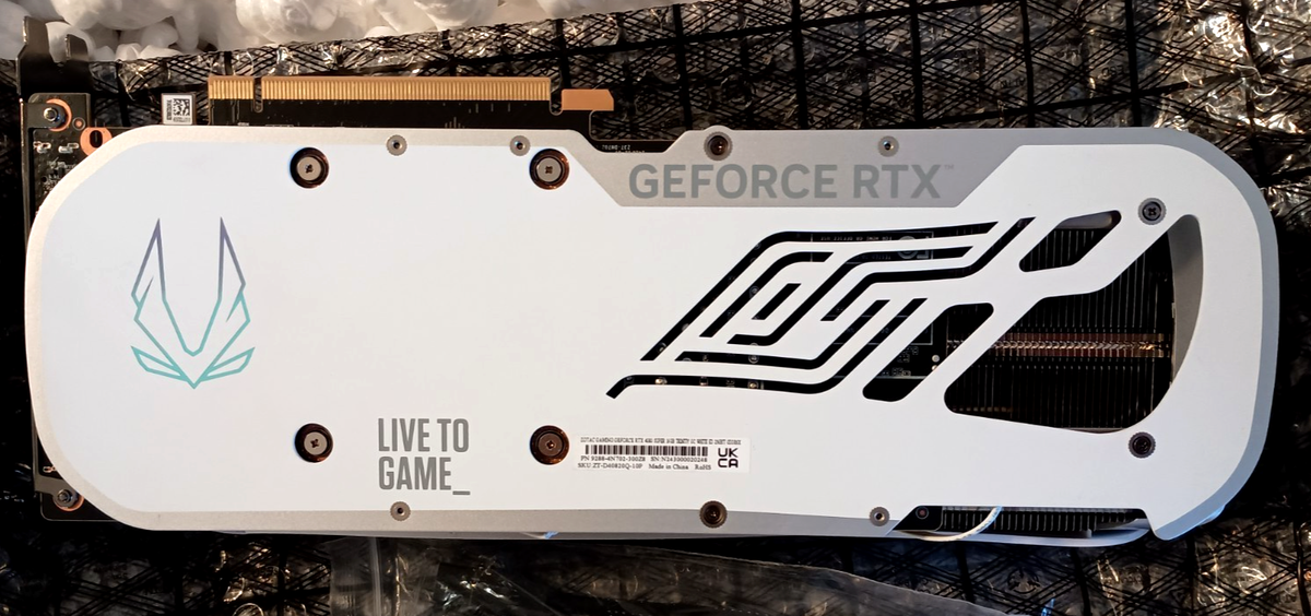 ZOTAC GeForce RTX 4080 Super Trinity OC White Edition 16GB GDDR6X