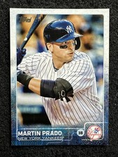 MARTIN PRADO #302 2015 Topps Baseball QTY New York Yankees