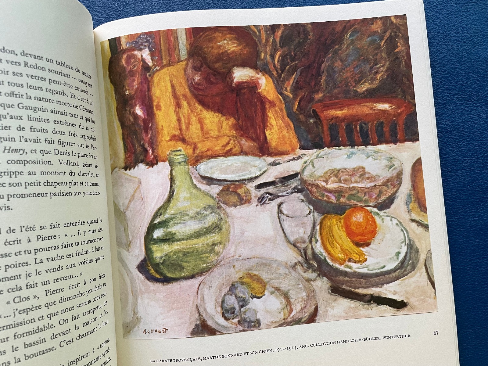 Bonnard Annette Vaillant 1965 printed in Switzerland text in French excellent 