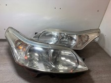 2006 CITROEN C4 PASSENGER & DRIVER SIDE FRONT HEADLIGHTS PAIR