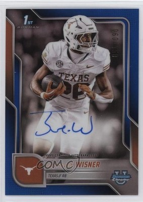 2025 Bowman U Chrome Prospect Blue Refractor 60/150 Quintrevion Wisner Auto 0j3l