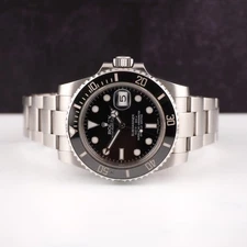 Rolex Submariner Date 40mm Ceramic Stainless Steel Black Dial Watch 116610LN