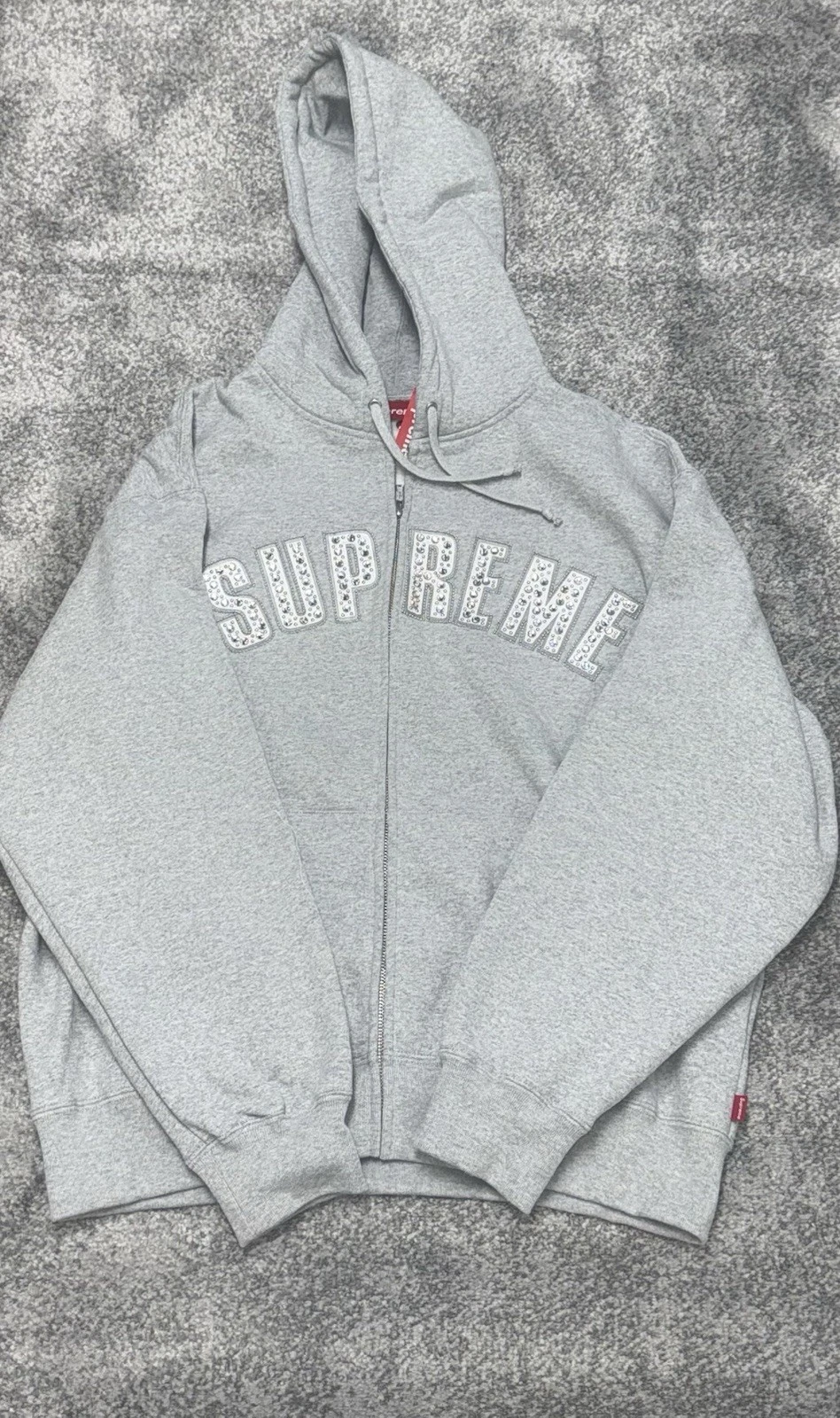 Supreme x B.B. Sweat à capuche zippé Simon 