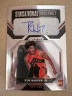 2022-23 Ron Harper Jr Prizm Sensational Signatures Rookie Auto Card #SS-RP
