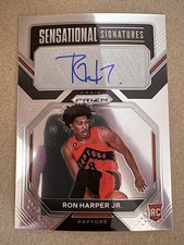 2022-23 Ron Harper Jr Prizm Sensational Signatures Rookie Auto Card #SS-RP 
