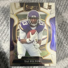 2025 Panini Select Concourse Tai Felton Rookie #64 Vikings NFL Football