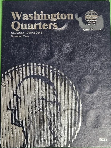 Washington Quarters 1948-1964 Incomplete Set (3 missing) 37 Coins Free Shipping