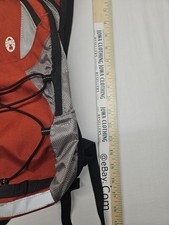 Sac D'hydratation Coleman MAX Avec Poche à Eau 2L - Orange/Gris - Randonnée Vélo