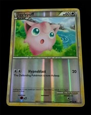 Jigglypuff 68/123 Reverse Holo Common Heart Gold Soul Silver NM Free Shipping