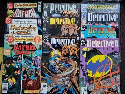 9 US DC DETECTIVE COMICS ab 1981 500 503 605 606 607 608 609 610 627 BATMAN