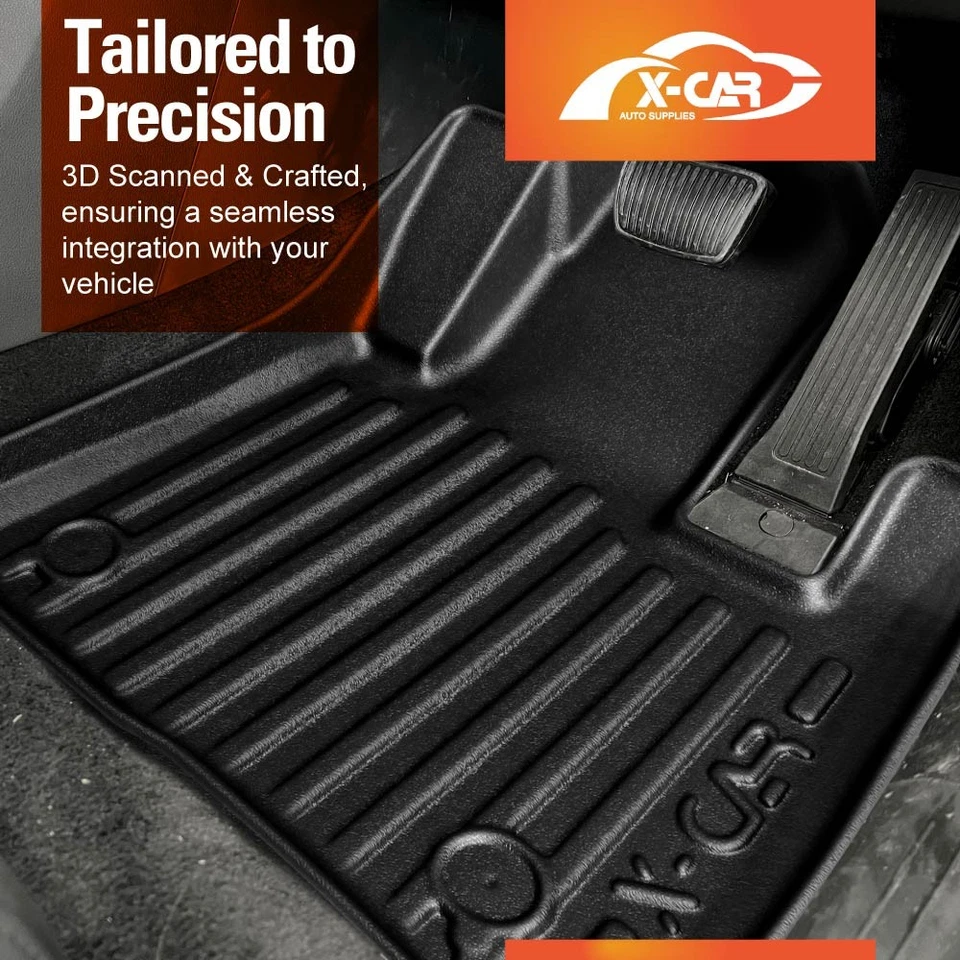 Car Boot Liner Floor Mats for Hyundai SantaFe Santa Fe 6/7 Seater 24+ Cargo Mat - image 3 of 4