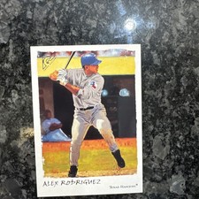 2002 Topps Gallery Variation SP #20 Alex Rodriguez  Rangers MINT