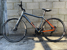 Marasa Marram 2016 Hybrid Bike 700C 56cm Grey/Orange Mechanical Disc Brakes