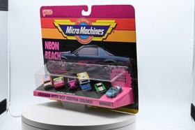 Micro Machines Neon Beach Collection #1 1992 64000 Neon Beach Read Description 