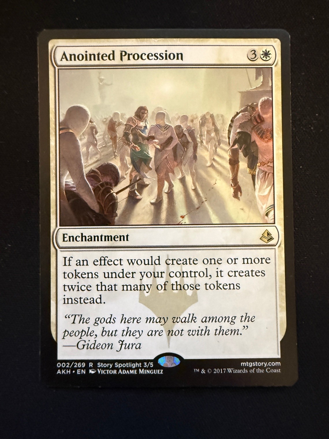 Anointed Procession - 2 - Amonkhet (AKH) - NM