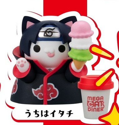 Mega Cat Project NARUTO Nyaruto! Mega Cat Diner Mini Figure Toy