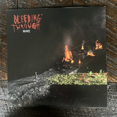 Bleeding Through - Nine Vinyl LP Black Ice /orange Yellow Splatter / 1250