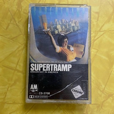 Supertramp ''Breakfast in America'' Cassette with Take the Long Way Home, Logical
