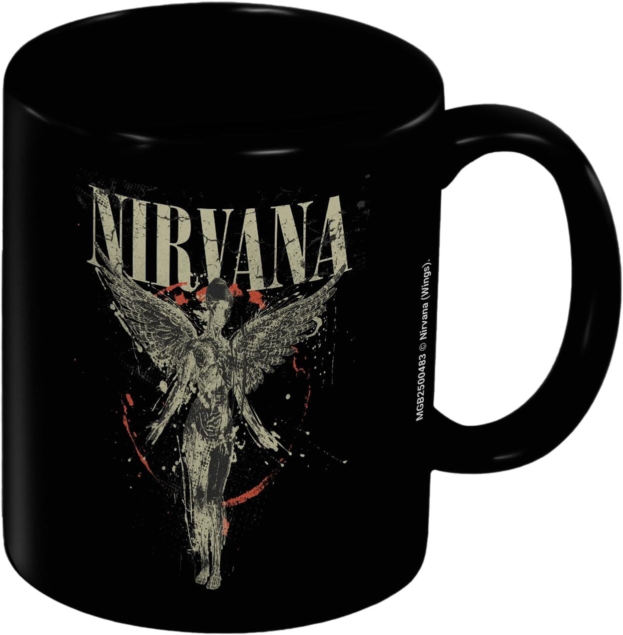 MUG Boxed Ceramic - MUSIC - Nirvana Wings