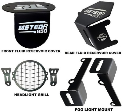 Combo Of 4 Items Fit for Royal Enfield SUPER METEOR 650