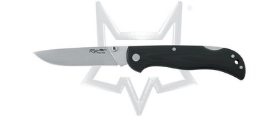 Fox Knives 500 Lockback 500 B 440C Stainless Steel Black G10