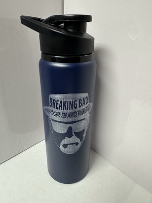 20-Oz Aluminum Breaking Bad Water Bottle - Laser Engraved