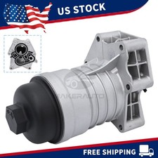 Aluminum Engine Oil Filter Housing For VW AUDI S4 S5 A6 A7 SQ5 06M115401K