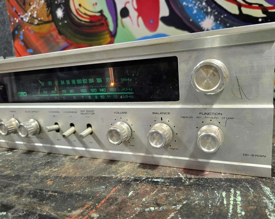 Sanyo DC-570XN Integrated Amplifier Analog Radio - Stereo Tuner HiFi Amp GOSFORD - image 4 of 4