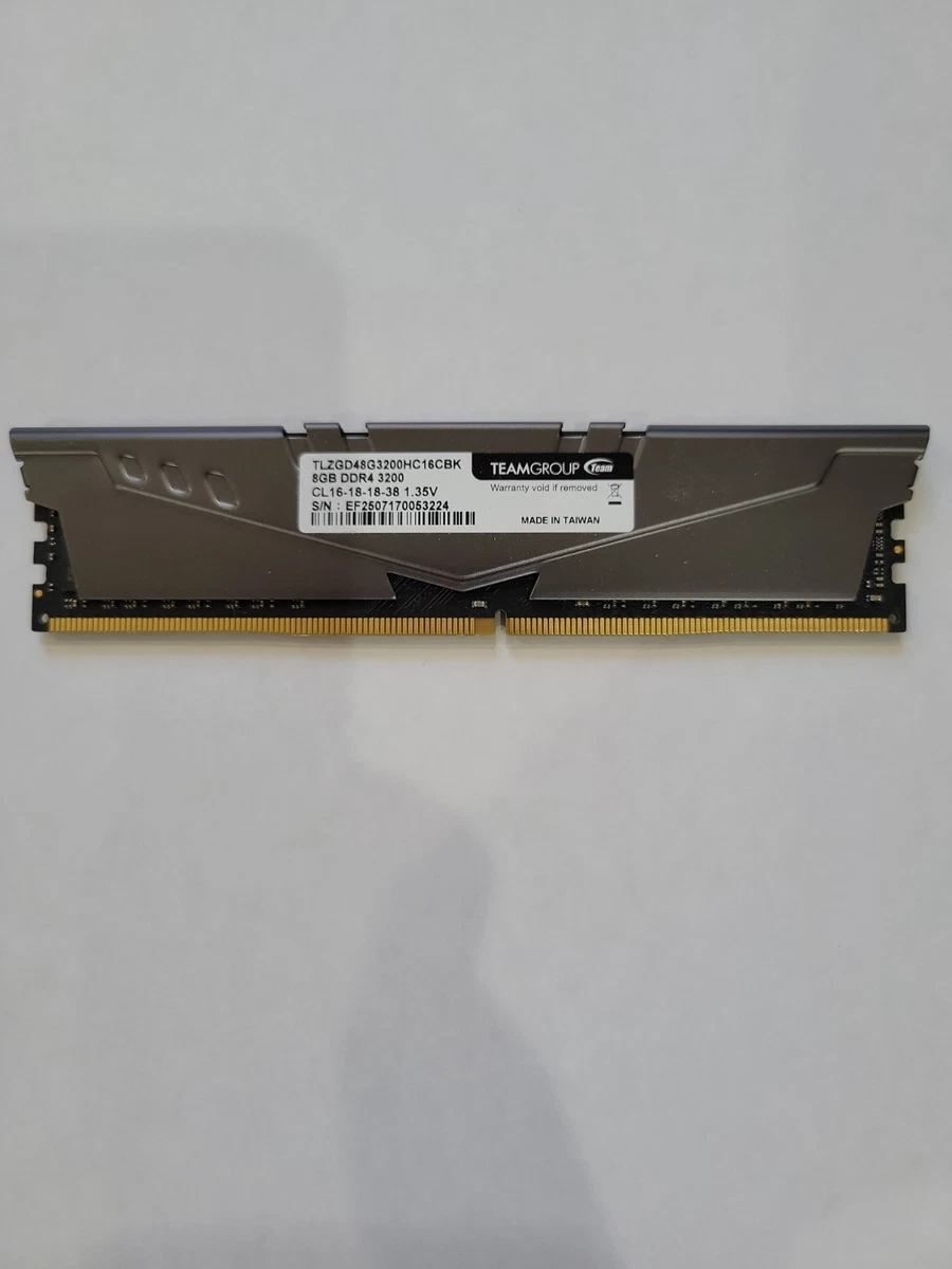 Team Group DDR4 SDRAM 8 GB Total Capacity Memory (RAM) for sale | eBay