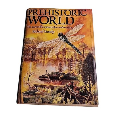 Prehistoric World Richard Moody 1980 Hardback Book