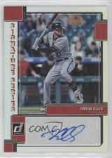 2022 Panini Donruss Signature Series Drew Ellis #SS-DE Auto 05ks