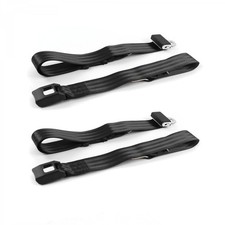 Chevy Corvair 1960 - 1969 Standard 2pt Black Lap Bucket Seat Belt Kit - 2 Belts