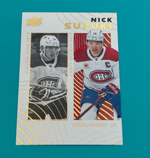 2024-25 UD TIM HORTONS Hockey ROOKIE RETROSPECTIVE #38 Nick Suzuki