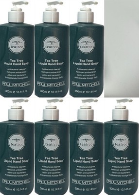 7 Paul Mitchell TEA TREE LIQUID HAND SOAP Antibacterial 10.14 oz ea (589)