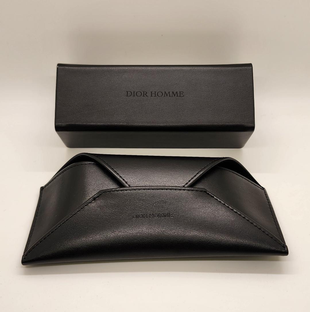DIOR HOMME BLACK EYEGLASSES / SUNGLASSES CASE - AUTHENTIC DIOR HOMME BLACK EYEGLASSES / SUNGLASSES CASE - AUTHENTIC