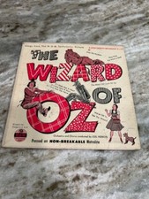 Vintage The Wizard Of Oz 1949 45 Record MGM Metrolite